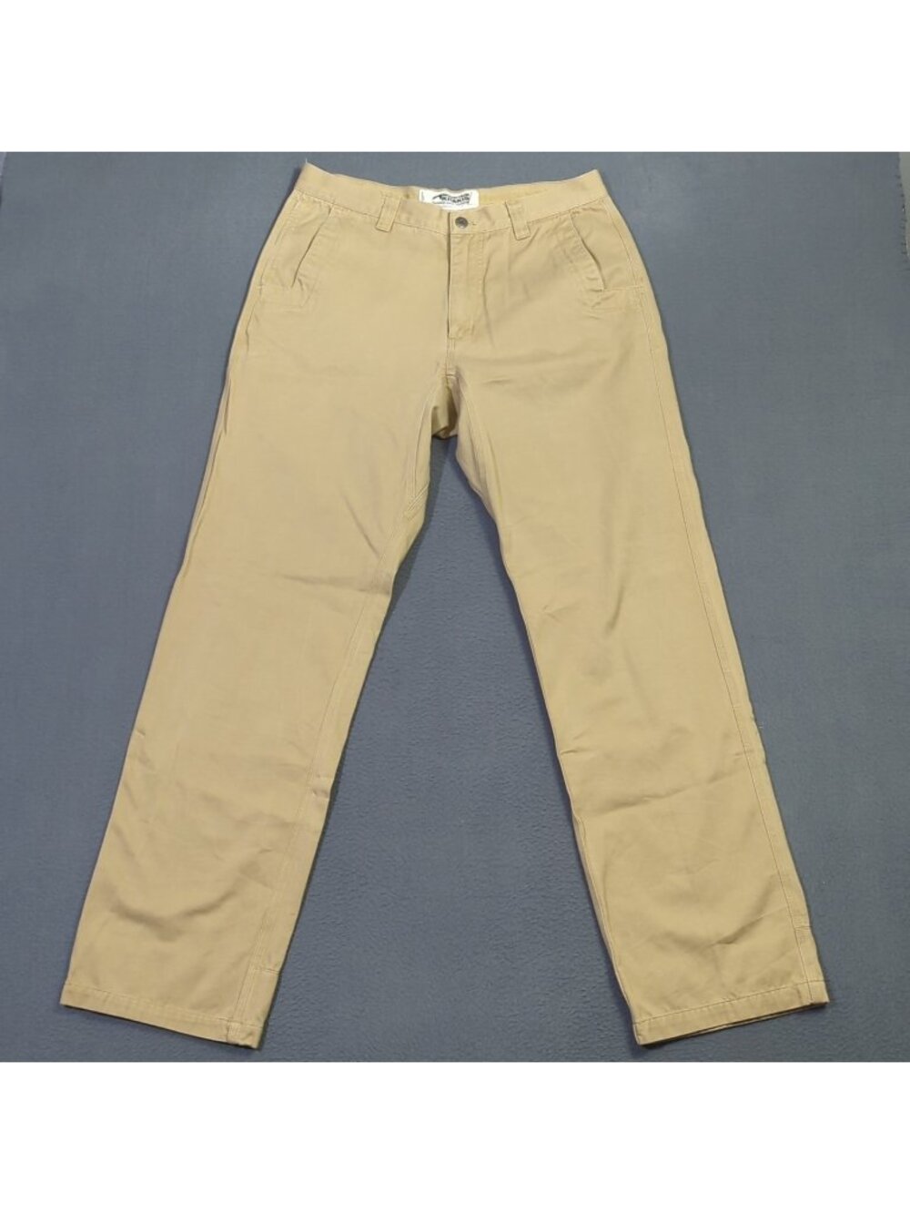 Mountain Khakis Pants Men's 34x34 Beige Relaxed Fit Cotton Chino